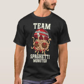 Flying Spaghetti Monster FSM Team Spaghetti Monste Tシャツ (正面)