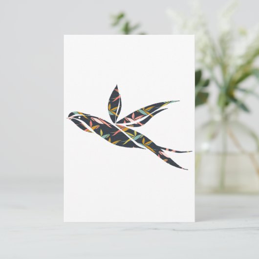 Flying swallow 招待状 (スタンド正面)