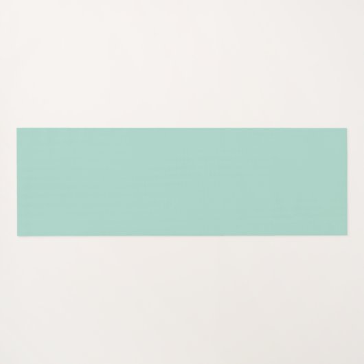 Flying Swallow Aqua Blue Custom Name ヨガマット (裏面(横))