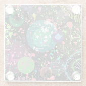 Flying Through Space: A Maximalist Abstract  ガラスコースター (裏面)