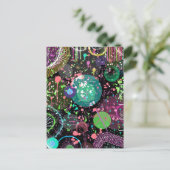 Flying Through Space: A Maximalist Abstract  ポストカード (スタンド正面)