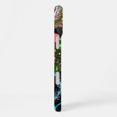 Flying Through Space: A Maximalist Abstract  iPhoneケース (右側面)