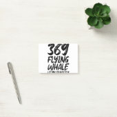 Flying Whale 369, Let my spirit fly ポストイット (オフィス)