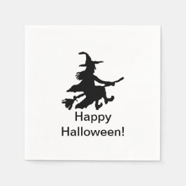 Flying Witch - ハッピー ハロウィン - スタンダードカクテルナプキン