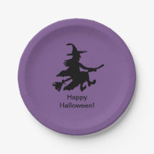 Flying Witch - 紫 - ハッピーハロウィン -