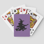 Flying Witch Black on Purple トランプ (裏面)