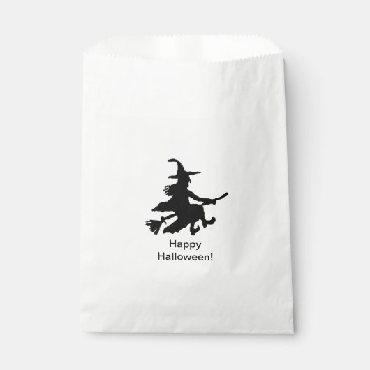 Flying Witch - Happy Halloween - Favor Bag フェイバーバッグ (正面)