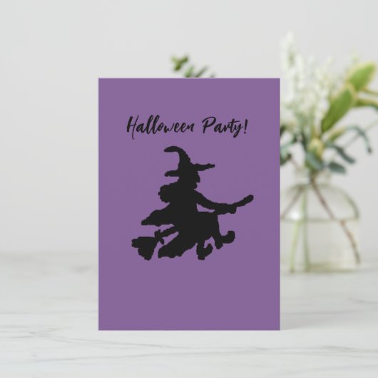 Flying Witch on Purple 招待状 (スタンド正面)