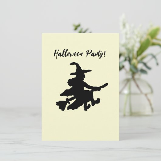 Flying Witch on Yellow 招待状 (スタンド正面)