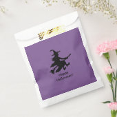 Flying Witch - Purple -Happy Halloween - Favor Bag フェイバーバッグ (封をした状態)