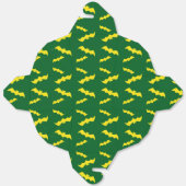 Flying Yellow Halloween Bats フェイバーボックス (見開き)