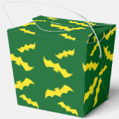 Flying Yellow Halloween Bats フェイバーボックス (裏面)