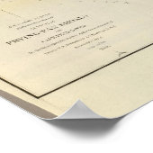 FlyingPan Shoals, Cape Fear River ポスター (角)