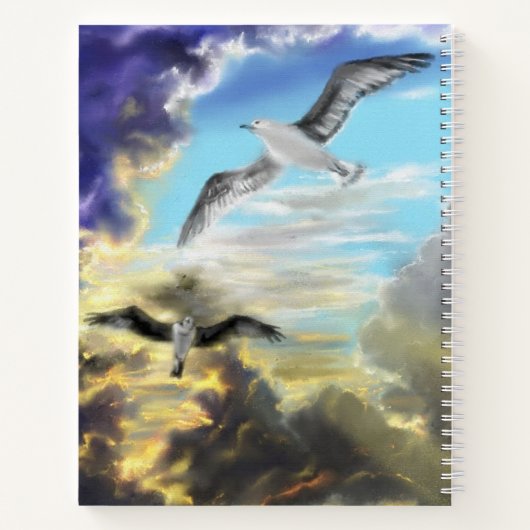 Flyng Birds Notebook ノートブック (裏面)