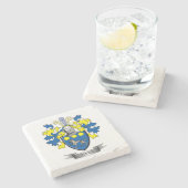 Flynnの紋章付き外衣 ストーンコースター (横)