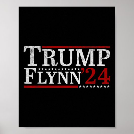 Flynn 2024副社長American Back Men W ポスター (正面)