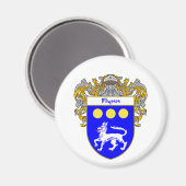 Flynn Coat of Arms (Mantled) マグネット (正面/裏面)