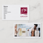 FMのグループのクラシック 名刺 (正面/裏面)