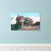 FM Borax Smithレジデンスの外観 キャンバスプリント (インサイチュ (ウッドフロア))