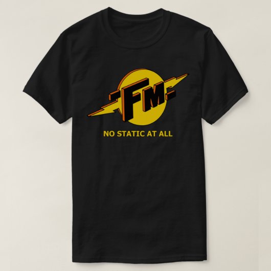 FM No Static At All クラシックTシャツ Tシャツ (デザイン正面)
