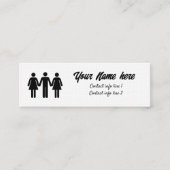 FMF通話カード スキニー名刺 (正面)