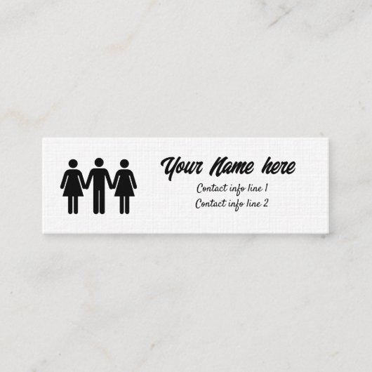 FMF通話カード スキニー名刺 (正面)