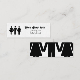 FMF通話カード スキニー名刺