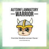 FMF Warrior Windowのステッカー（白い背景あり） ウィンドウサイン (シート3)
