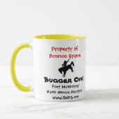 FMH3マグ-ブロンコの痙攣w/Bronco マグカップ (左)