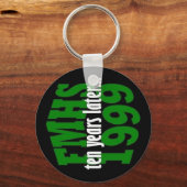 FMHSクラスの'99懇親会キーチェーン キーホルダー (正面)