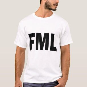 FMLの白のワイシャツ Tシャツ