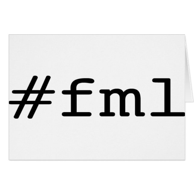 FML (hashtag) (正面横)