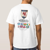 FMRすべての旗のTシャツ Tシャツ (裏面)