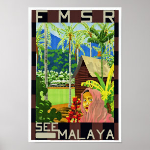 FMSR See Malaya ポスター