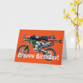 FMX – フリースタイルエアモトクロススタントIII カード (黄色い花)