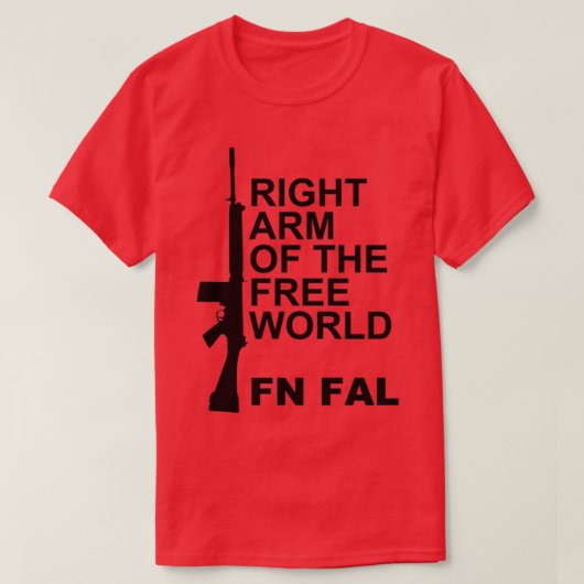 FN FAL新規 Tシャツ (デザイン正面)