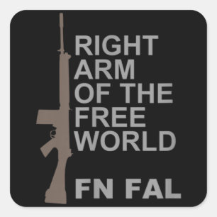 FN FAL自由世界の右腕 スクエアシール