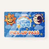 Fnafセキュリティ違反ピックアップパス バッジ (裏面)