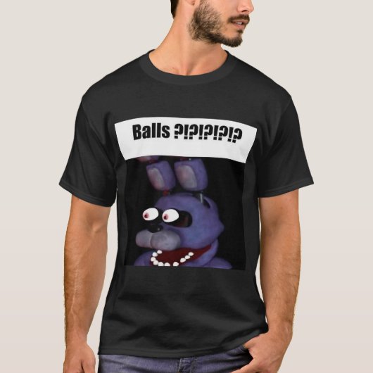 fnaf ボニー ボールズ メーム フレンズ tシャツ (正面)