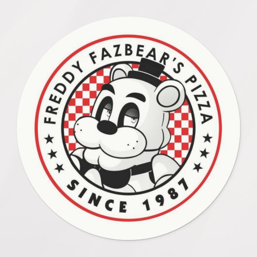 FNaF Sticker Pack – Horror Game Vibes ラベル (デザイン2)