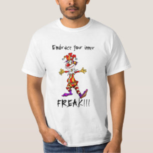 FnDのこっけい者の白人 Tシャツ