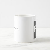 FNDのマグ コーヒーマグカップ (中央)