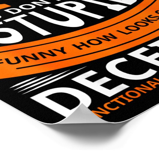 Fnd Functional Neurological Disorder Apparel I Don ポスター (角)