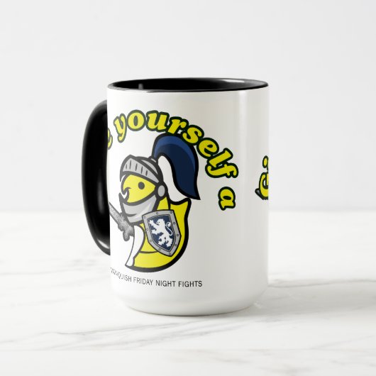 FNF「与え自分で……」 マグカップ (正面左)