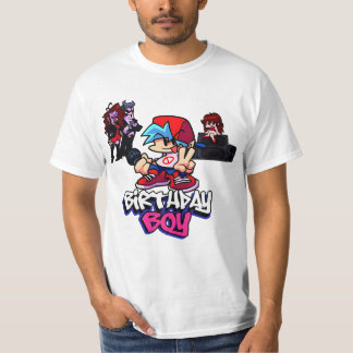 FNF Boyfriend birthday Tシャツ