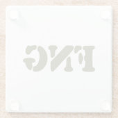 FNG ガラスコースター (裏面)