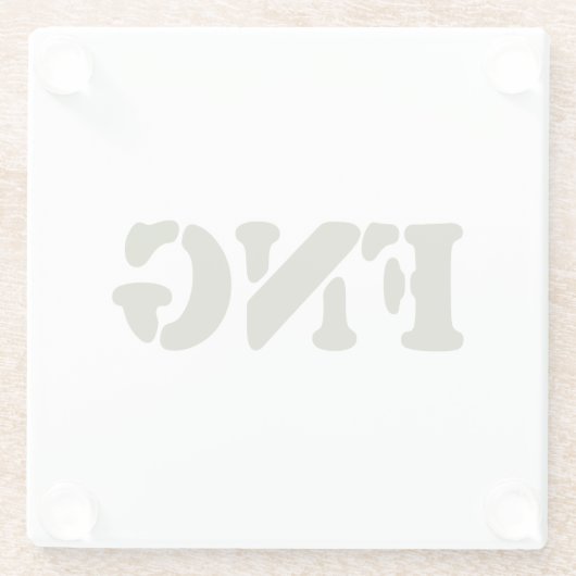 FNG ガラスコースター (裏面)