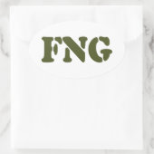 FNG 楕円形シール (バッグ)