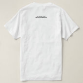 FnkySaxプレーヤーのTシャツ Tシャツ (デザイン裏面)