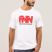 FNN偽ニュースネットワークライトTシャツ Tシャツ (正面)